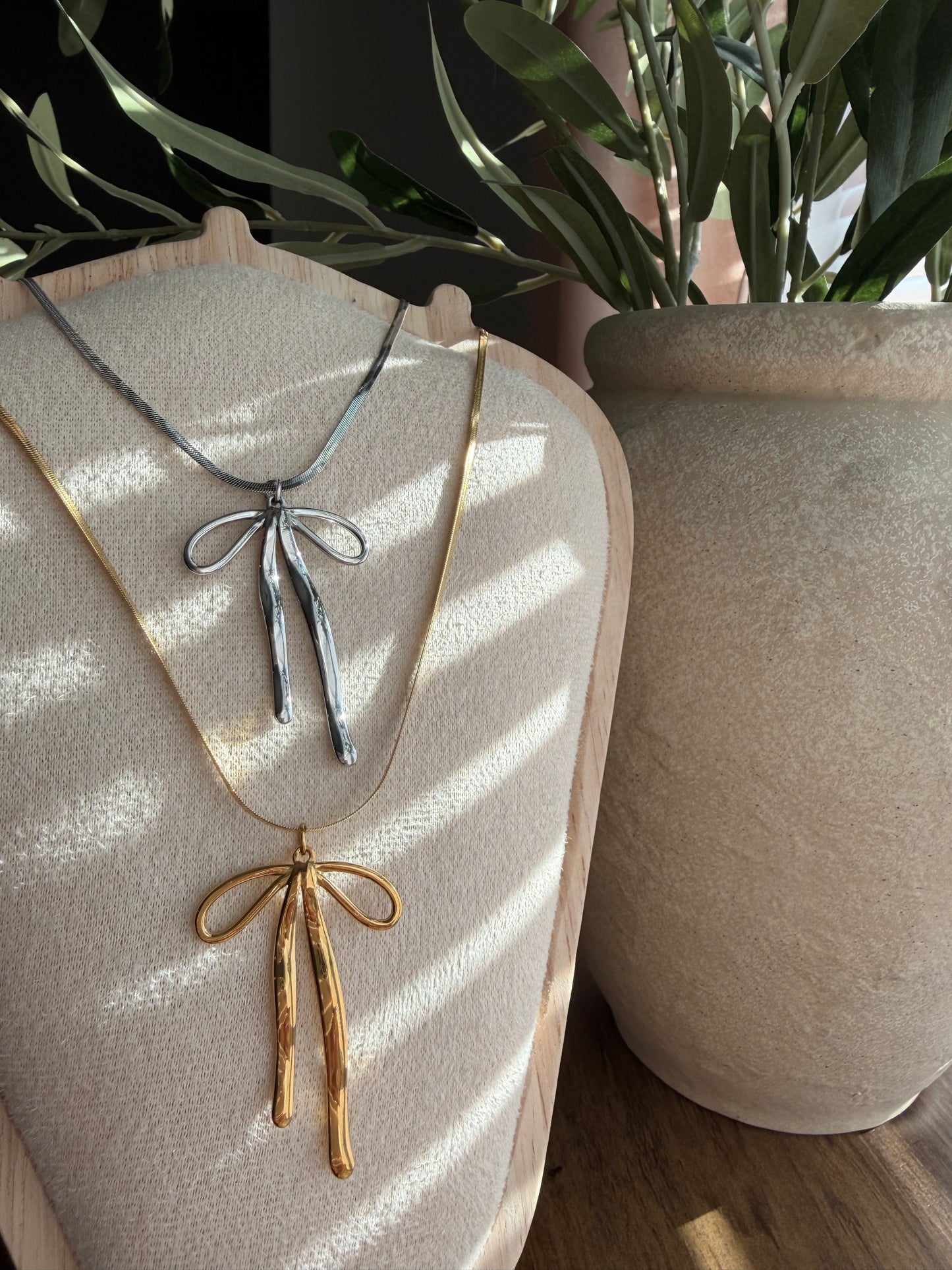 Coquette Bow Necklace