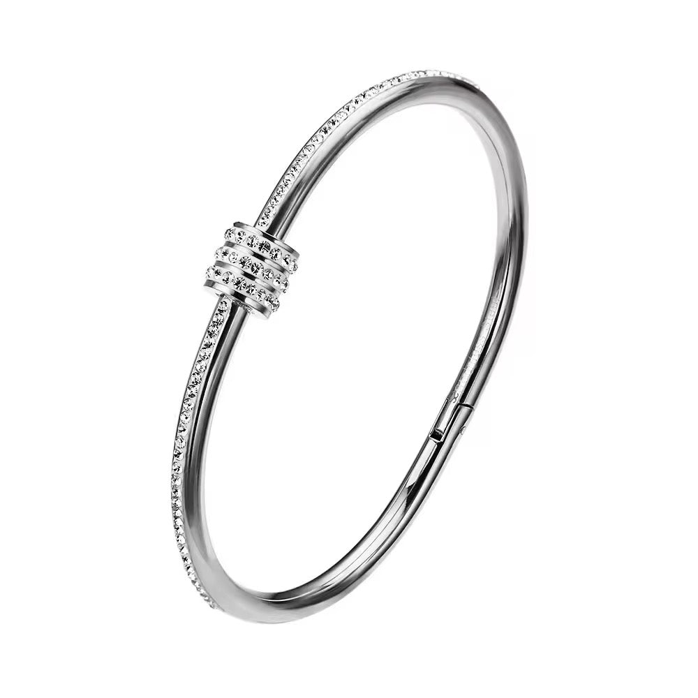 Orbit Pavé Bangle