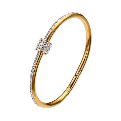 Orbit Pavé Bangle