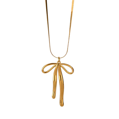 Coquette Bow Necklace