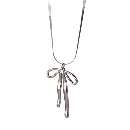 Coquette Bow Necklace