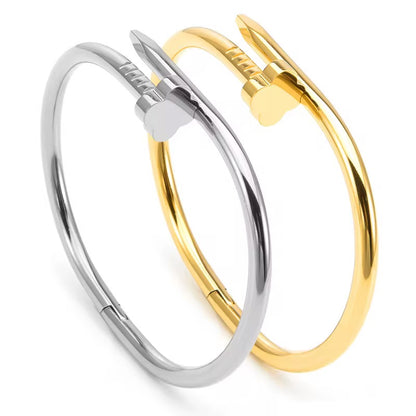 Icon Nail Twist Bangle