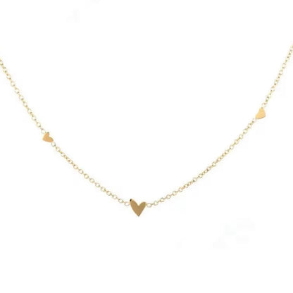 The Mini Hearts Necklace