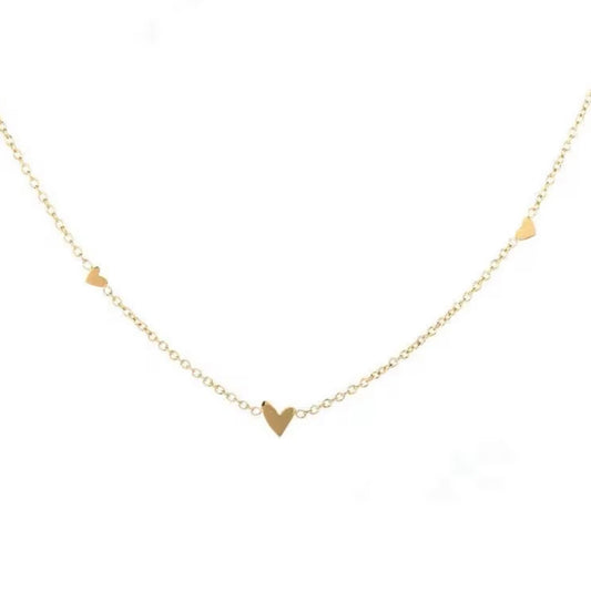 The Mini Hearts Necklace