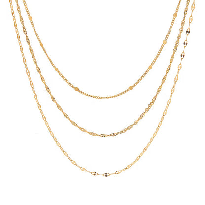 The Layered Gold Chain Set