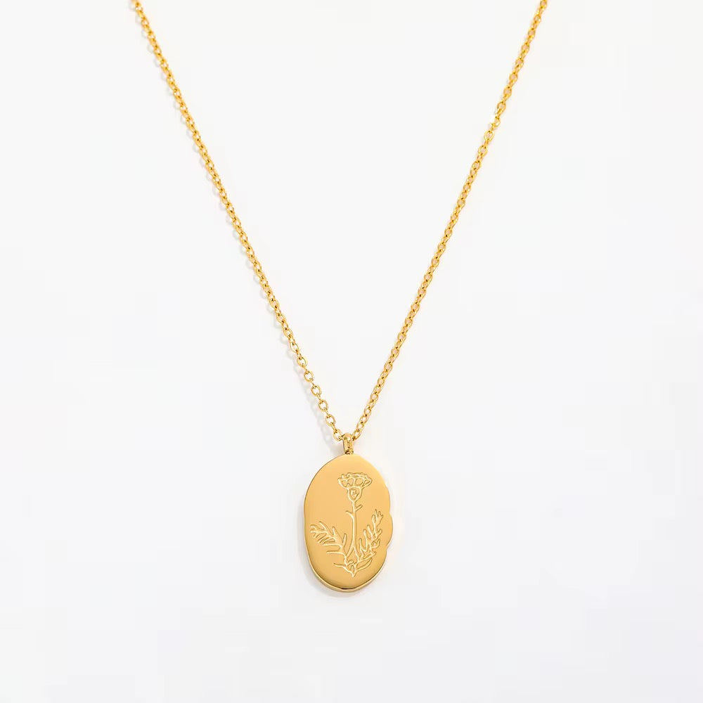 The Birth Flower Necklace