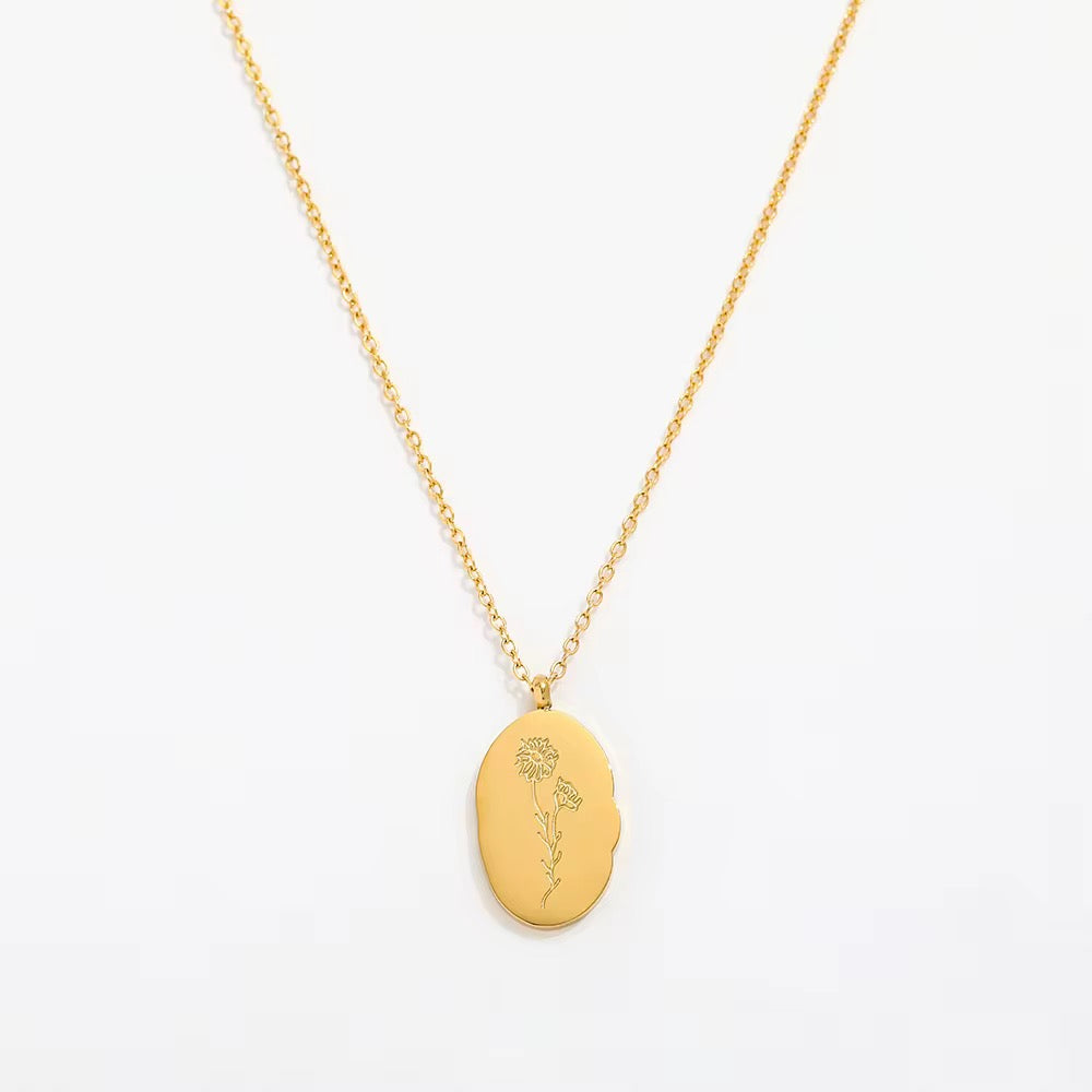 The Birth Flower Necklace