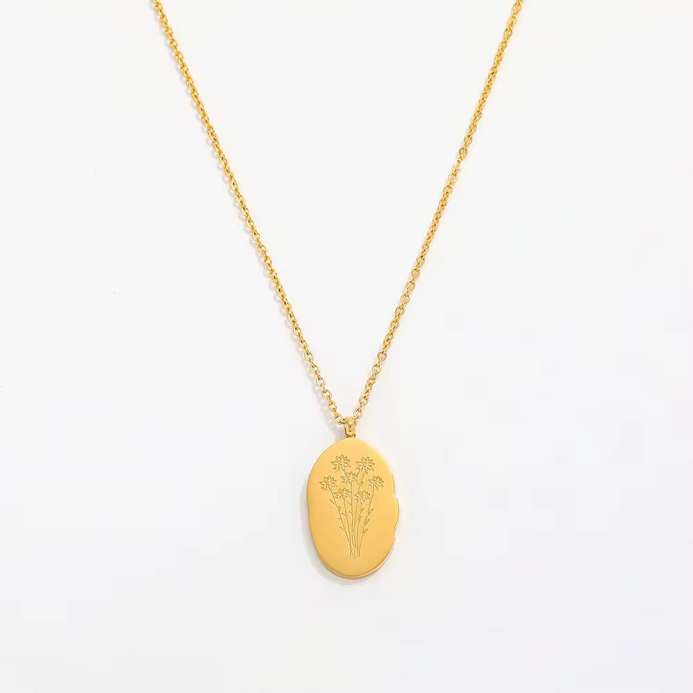 The Birth Flower Necklace