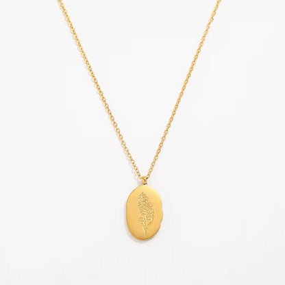 The Birth Flower Necklace