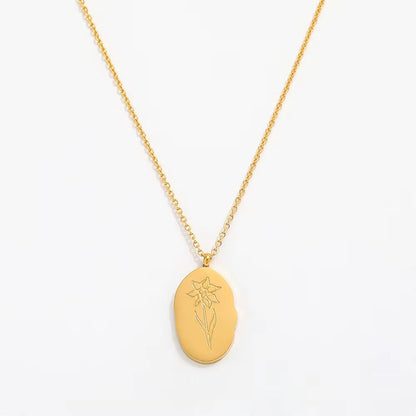 The Birth Flower Necklace