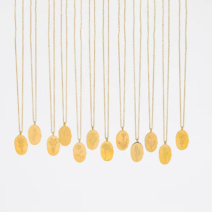 The Birth Flower Necklace