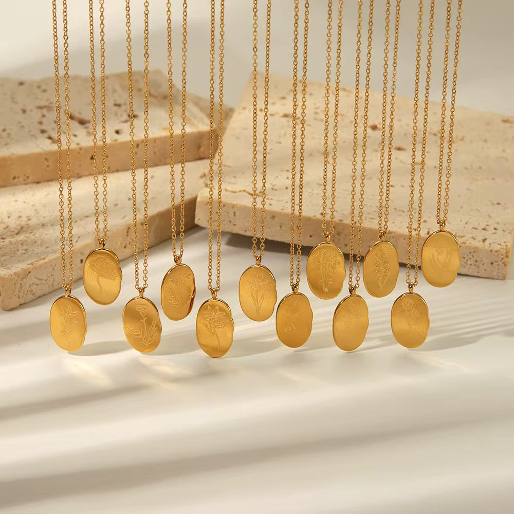 The Birth Flower Necklace